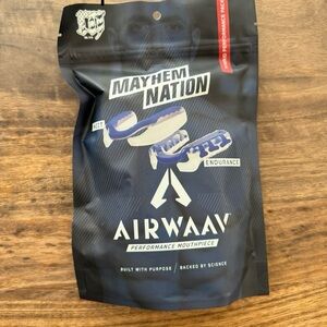 Airwaav Performance Mouthpiece in Black and Blue